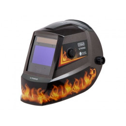 Щиток сварщика с самозатемняющимся светофильтром DGM V7000 (пламя)