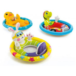 Надувной круг для плавания, See Me Sit, 81х58 см, INTEX