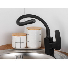 Смеситель для кухни D35-A, серия 270 черный, ECONOCE
