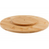 Блюдо вращающееся из бамбука,35.5х35.5х1.2 см, BAMBOO, PERFECTO LINEA