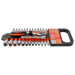 Набор головок и бит 28пр. 1/4" PRO STARTUL (PRO-42814)