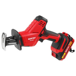 Аккум. сабельная пила WORTEX CSR 1018 E в чем. ALL1 XLT SET 18В, 1 акк., 2 Ач, дер. 100 мм