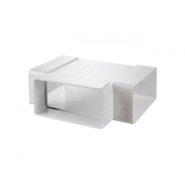 Тройник воздуховода 838 плоских каналов 60х204мм ZERNBERG