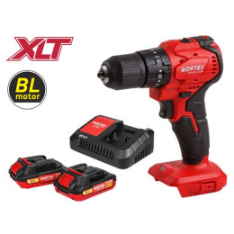 Аккум. ударная дрель-шуруповерт WORTEX BD 2030-1 DLi в чем. ALL1 XLT SET БЕСЩЕТ., 18 В, 55 Н*м