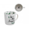 Кружка керамическая, 350 мл., SNOWFLAKE MAGIC-3, PERFECTO LINEA