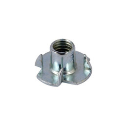 Гайка М10/15 врезная, цинк, DIN 1624 (5 шт в зип-локе) STARFIX