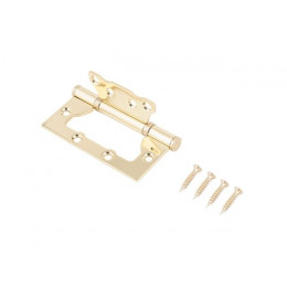 Петля накладная без врезки СТАНДАРТ 100х75х2,5мм 2BB BP латунь