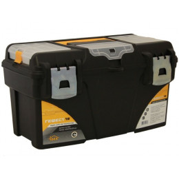 Ящик для инструмента пластмассовый ГЕФЕСТ 18" мет.замки ( с коробками) IDEA