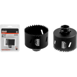 Коронка биметаллическая  d64 мм PROGRESSOR GEPARD