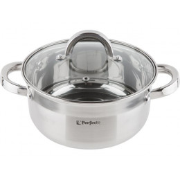 Кастрюля из нерж.стали, 2.6 л, ф 20 x 10 см, STARCOOK, PERFECTO LINEA