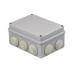 Коробка распаечная ОП 190х140х70мм, 10 мембр. вх. IP55 ЮПИТЕР