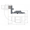Колено ПЭ 20 х 1/2" вн., AV Engineering