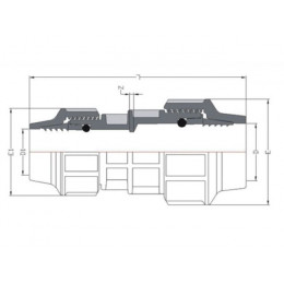 Муфта ПЭ ред. 63 х 32, AV Engineering
