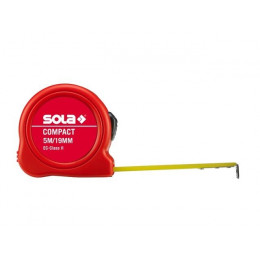 Рулетка  5м/19мм "Compact" CO 5m (SOLA)
