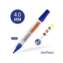 Маркер-краска промышленный синий MUNHWA INDUSTRIAL