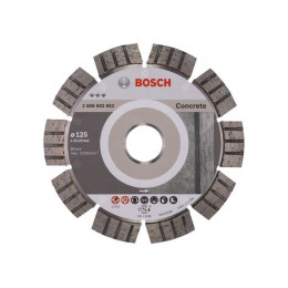 Алмазный круг 125х22 мм по бетону сегмент. Turbo BEST FOR CONCRETE BOSCH