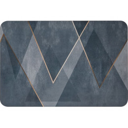 Коврик влаговпитывающий, 40х60 см, серия DIATOMITE, sharp lines, PERFECTO LINEA