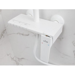 Душевая система (Lt) D35, серия Lily белый, a-five