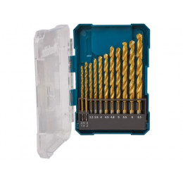 Набор сверл по металлу HSS-TiN Economy 1.5-6.5 мм (13 шт) MAKITA