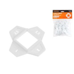 Крестики д/кафеля универсальные 1,0-2,5мм 50шт STARTUL MASTER (ST4404-00)