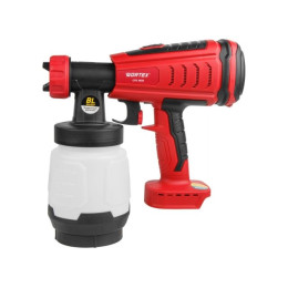 Аккум. краскораспылитель WORTEX CPS 1808 в кор. ALL1 XLT SOLO БЕСЩЁТ.ДВИГ., 18В, 1000 мл/мин, 0.8 л