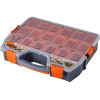 Органайзер Boombox, 18 секций, 46 см, серо-свинцовый/оранж., BLOCKER