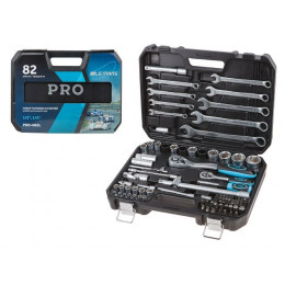 Набор головок и ключей 82пр. 1/4",1/2" PRO STARTUL LE MANS (PRO-082L)