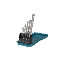 Набор сверл по металлу ц/х, HSS-G, D-78346 комплект из 6 шт MAKITA