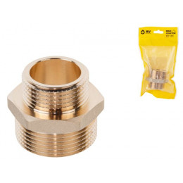 Ниппель ред. 1 1/4" нар. х 1" нар., AV Engineering (инд. упак.)