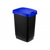 Контейнер для мусора ТВИН 25л (синий) IDEA