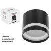 Светильник накладной круг/черный 83*70 GX53 15 Вт LEIDEN ELECTRIC