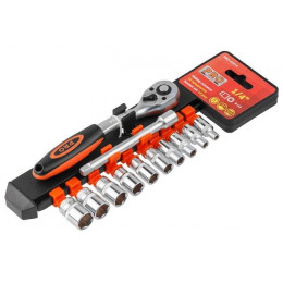 Набор головок 1/4" 4-13мм 12предм. PRO STARTUL (PRO-41214)