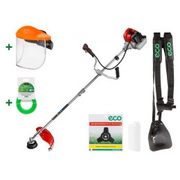 Мотокоса ECO GTP-145S Сomfort с разб. штангой + Щиток защ + Леска ф2ммх15м кругл