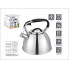 Чайник со свистком, нержавеющая сталь, 3.0 л, Jasmine, PERFECTO LINEA