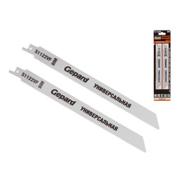 Пилка сабельная по дереву с гвоздями S1122VF (2 шт.) GEPARD