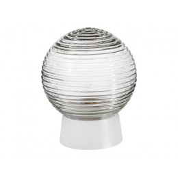 Светильник шар стекло/белый/прямой 60Вт, IP20 (НБП 01-60-004) Юпитер