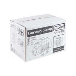 Насос садовый DGM BP-05D, 500 Вт, 2200 л/ч