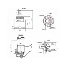 Картридж D35 для смесителя, тип A, AV Engineering