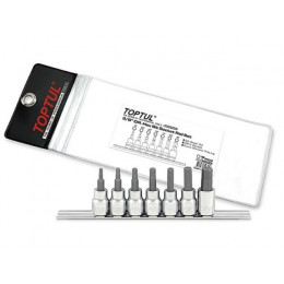 Набор бит 3/8" 7шт. TOPTUL