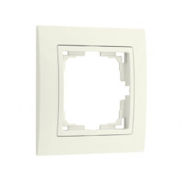 Рамка 1-местная бежевая, Уют, BYLECTRICA