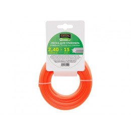 Леска ф 2.4 мм х 15 м "звездочка" STARTUL GARDEN