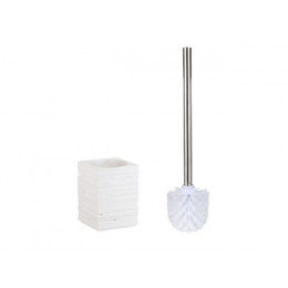 Ершик с подставкой WEATHERED SAND, белый, PERFECTO LINEA