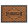 Коврик придверный кокосовый 40х60 см, "WELCOME-1", PERFECTO LINEA
