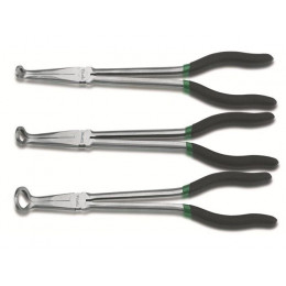 Длинногубцы 280мм с круглым захватом d19мм TOPTUL