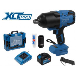 Аккум. ударный гайковерт BULL SC 1810 Xcase, XLTpro, БЕСЩЕТ., 18 В, 1500 Н*м, 3/4", 1х6 А*ч, з/у 6 А