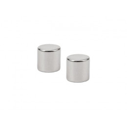 Магнит неодимовый  диск 10х10мм сцепление 3,7 кг (упаковка 2 шт) REXANT