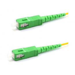 Патч-корд оптический соединительный (SM), 9/125 (OS2), SC/APC-SC/APC, (Simplex), LSZH, 20м