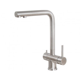 Смеситель для кухни (SUS 304) D35, серия ZAR с краном для пит. воды AV Engineering