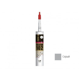 Герметик силиконовый санитарный FOME FLEX "SANITARY SILICON 102" (сер.) 310мл