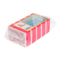 Губки кухонные для деликатной чистки, 5 шт., 95х65х33 мм, PERFECTO LINEA